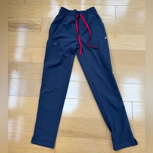 Figs straight leg grey scrub pants